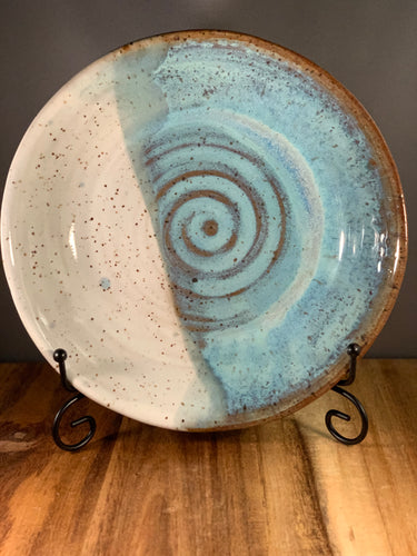 Blue and White Salad Plate